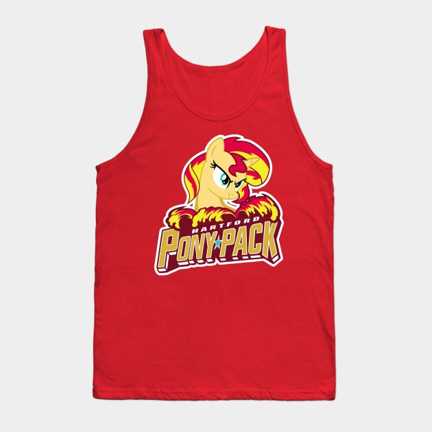 Sunset Shimmer (Wolf Pack) Tank Top by euryoky